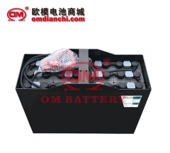 欧模(OM)CTX20全电动堆高机叉车蓄电池24V330AH厂家批发