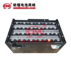 迅启(XUNQI)电动叉车蓄电池电瓶品牌48V400AH欧模电池厂家全国送货包安装,质保两年