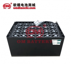 迅启(XUNQI)电动叉车蓄电池电瓶品牌48V700AH欧模电池厂家全国送货包安装,质保两年